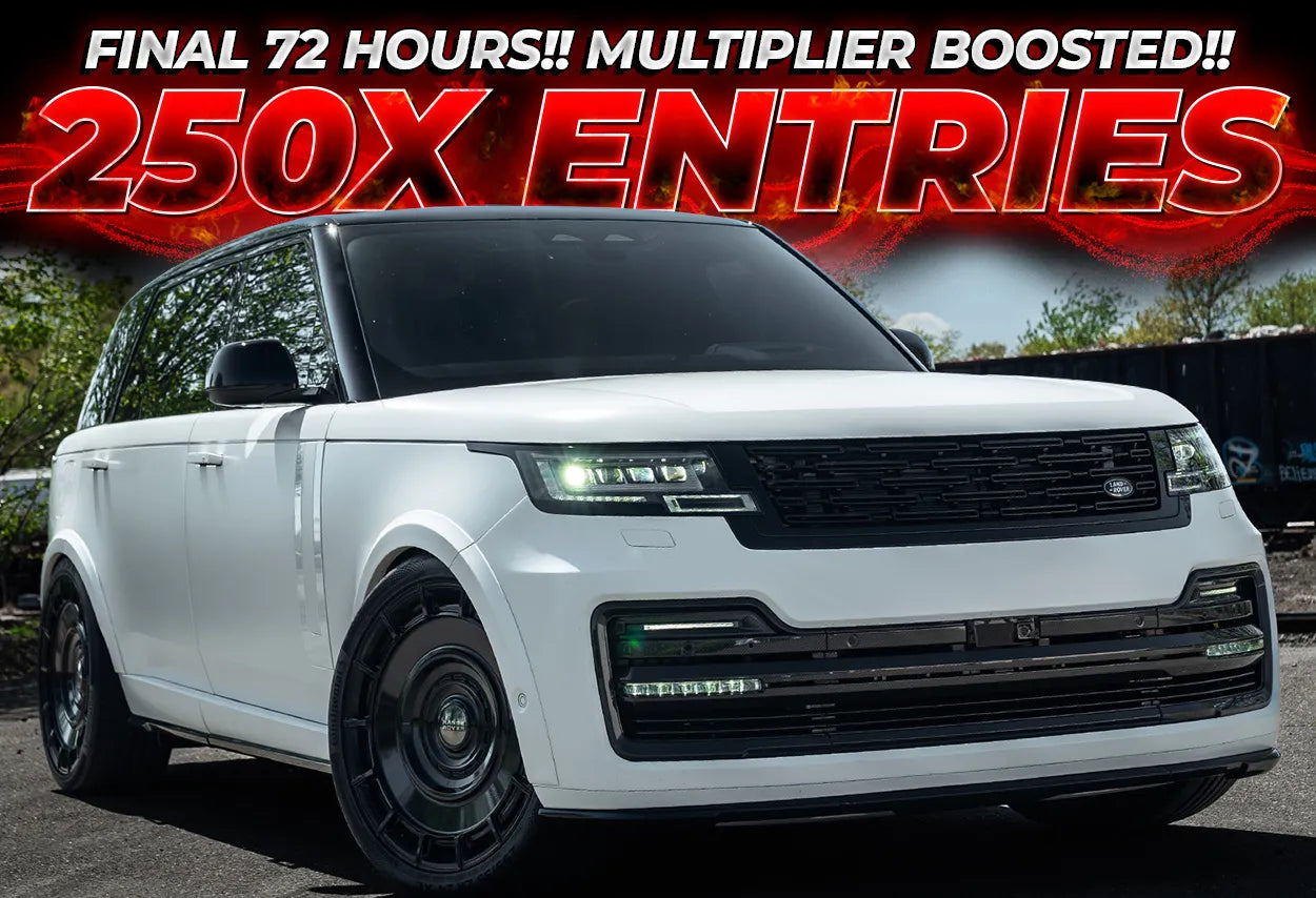 WIN THIS 2025 WIDEBODY RANGE ROVER + $30,000!!