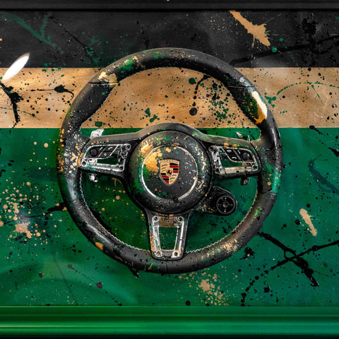 The 'Verde Corsa' 1-of-1 Porsche Art Piece secondary image