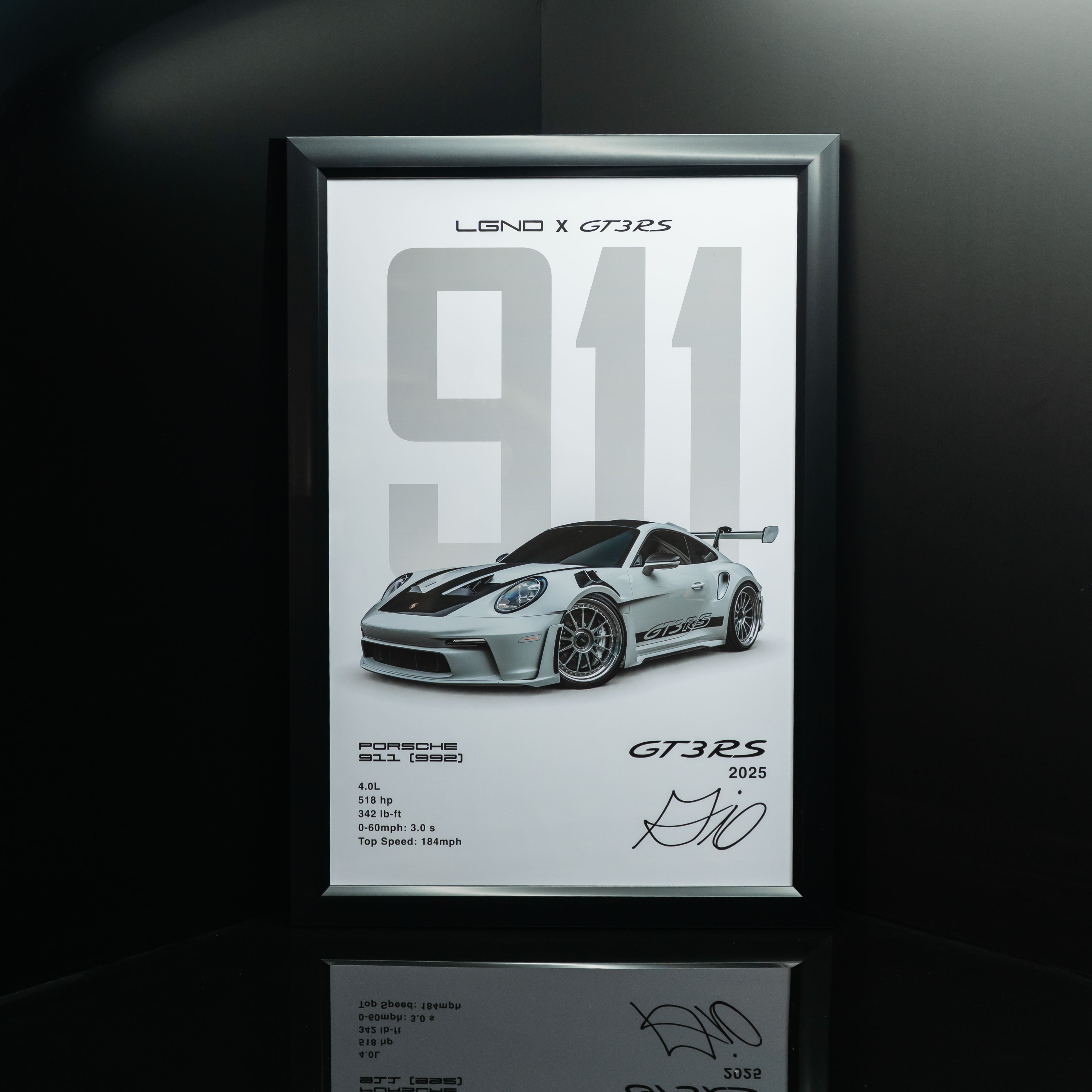 GT3RS 911 Spec Collector’s Print