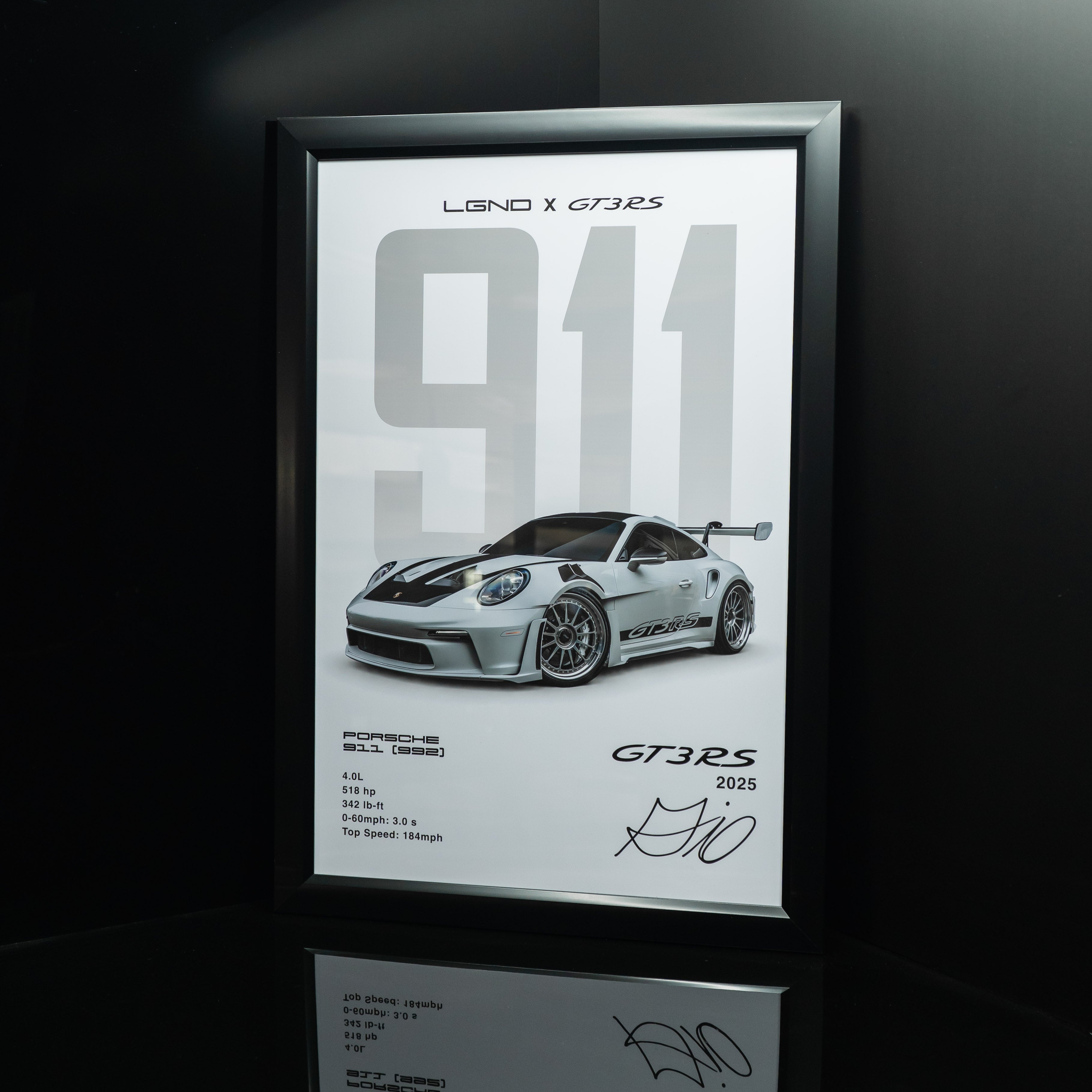 GT3RS 911 Spec Collector’s Print