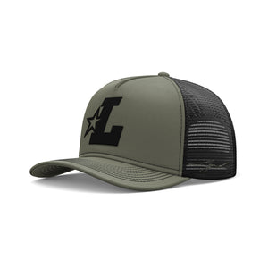 Midnight Moss Trucker Cap