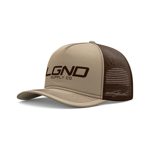 Café Khaki Trucker Cap