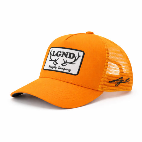 Hunter Orange Trucker Cap