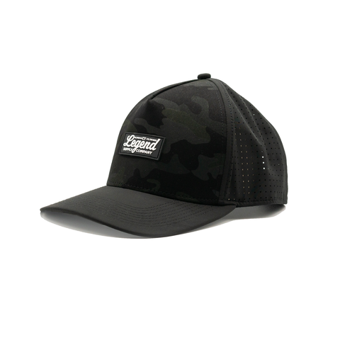 Limited Black Camo Hydro-Snapback Hat