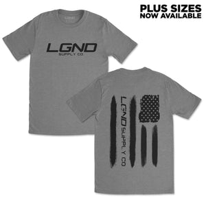 Distressed Flag Tee
