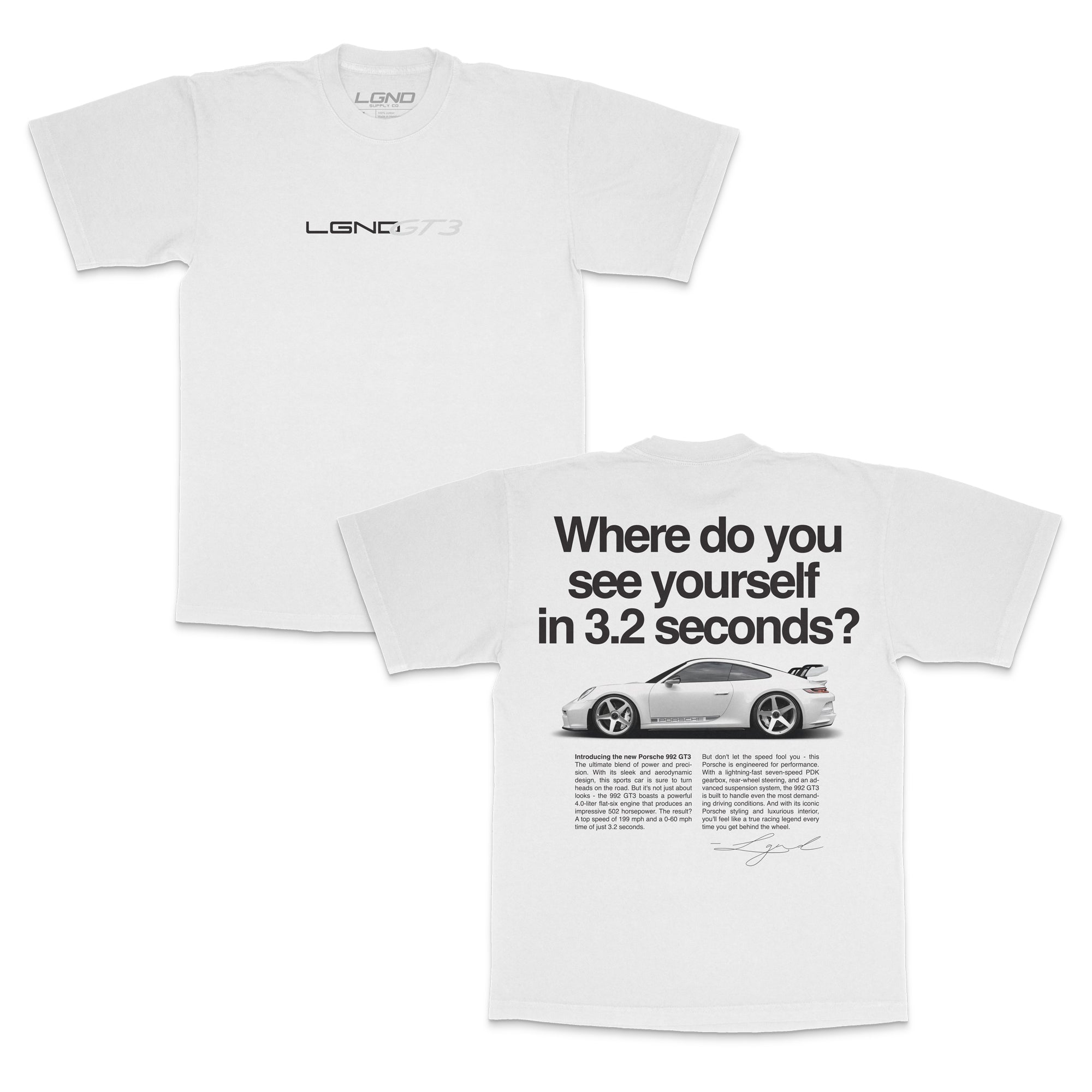 3.2 Seconds Tee