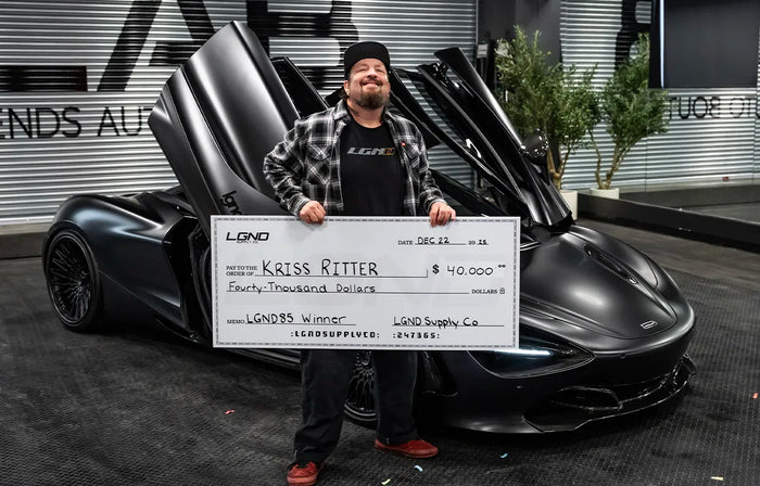 Kriss Ritter, LGND85 winner and LGND+ member