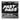 Fast Pass - Black