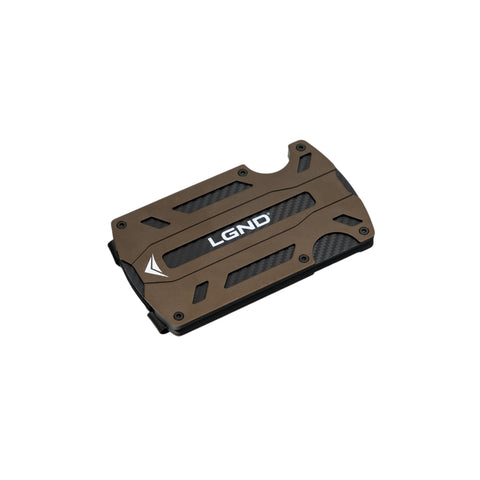 Tactical Wallet - Aircraft Grade Aluminum - Bronze