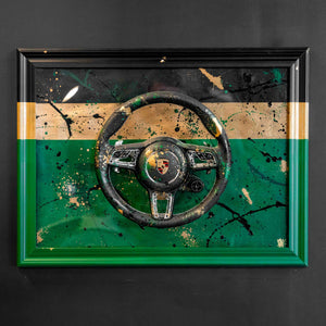 The 'Verde Corsa' 1-of-1 Porsche Art Piece