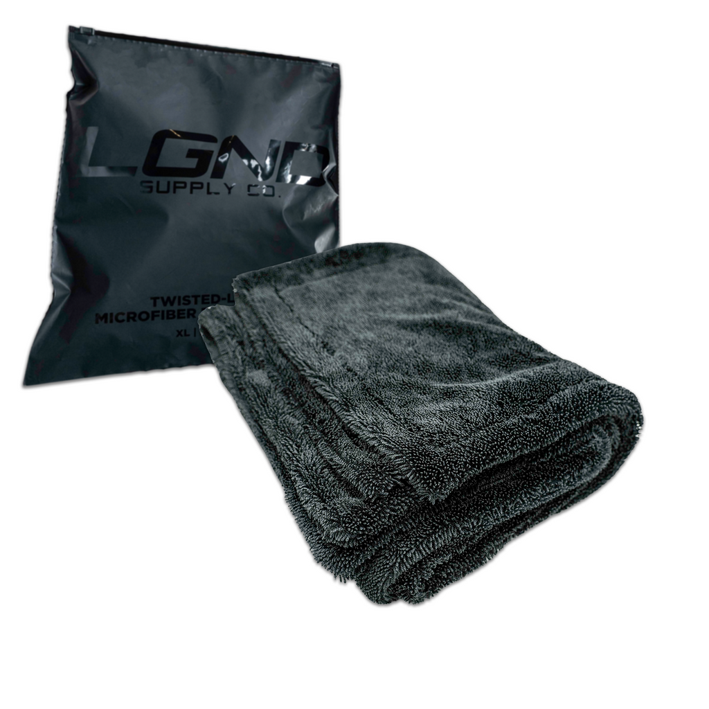 Oversized Twisted Microfiber Drying Towel