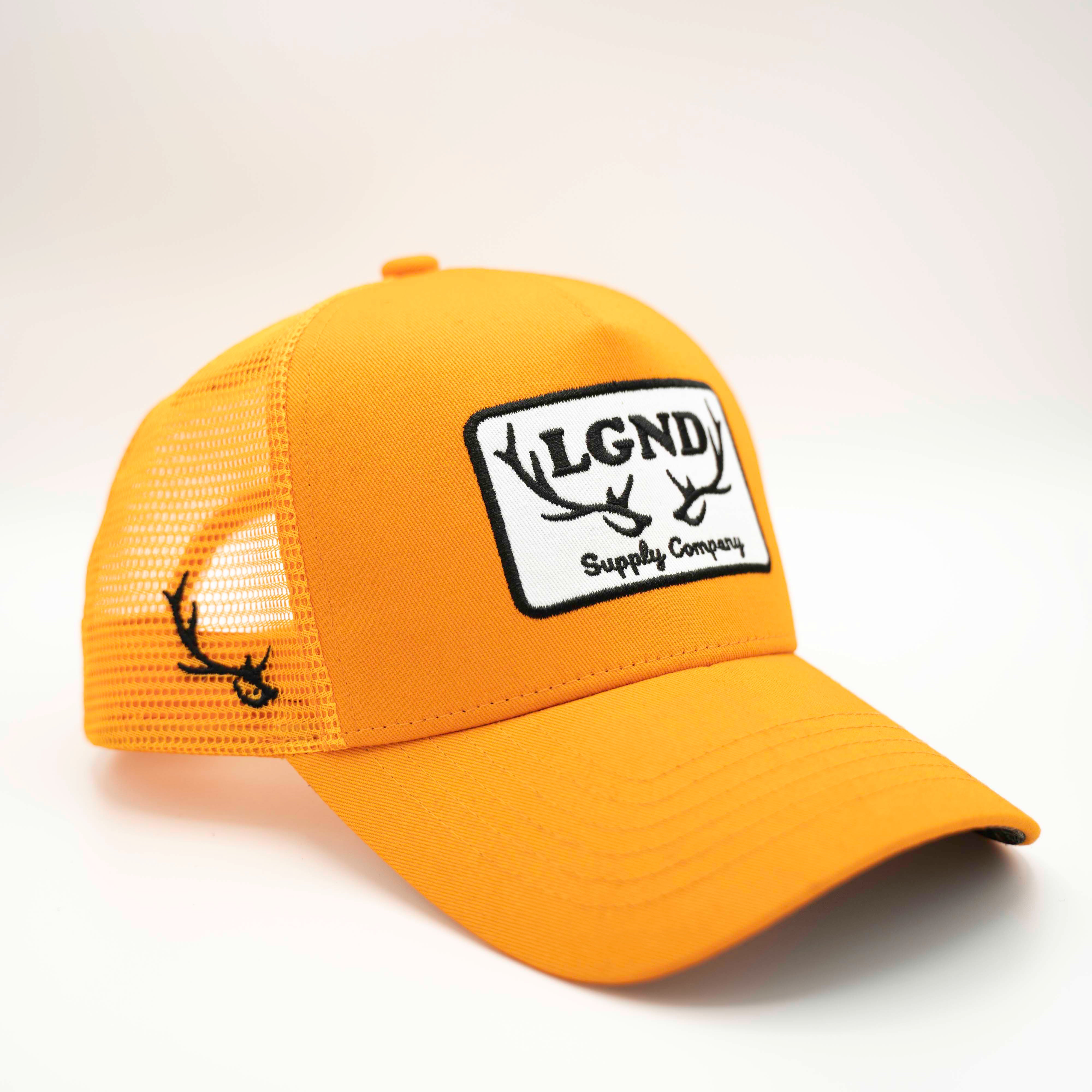 Hunter Orange Trucker Cap