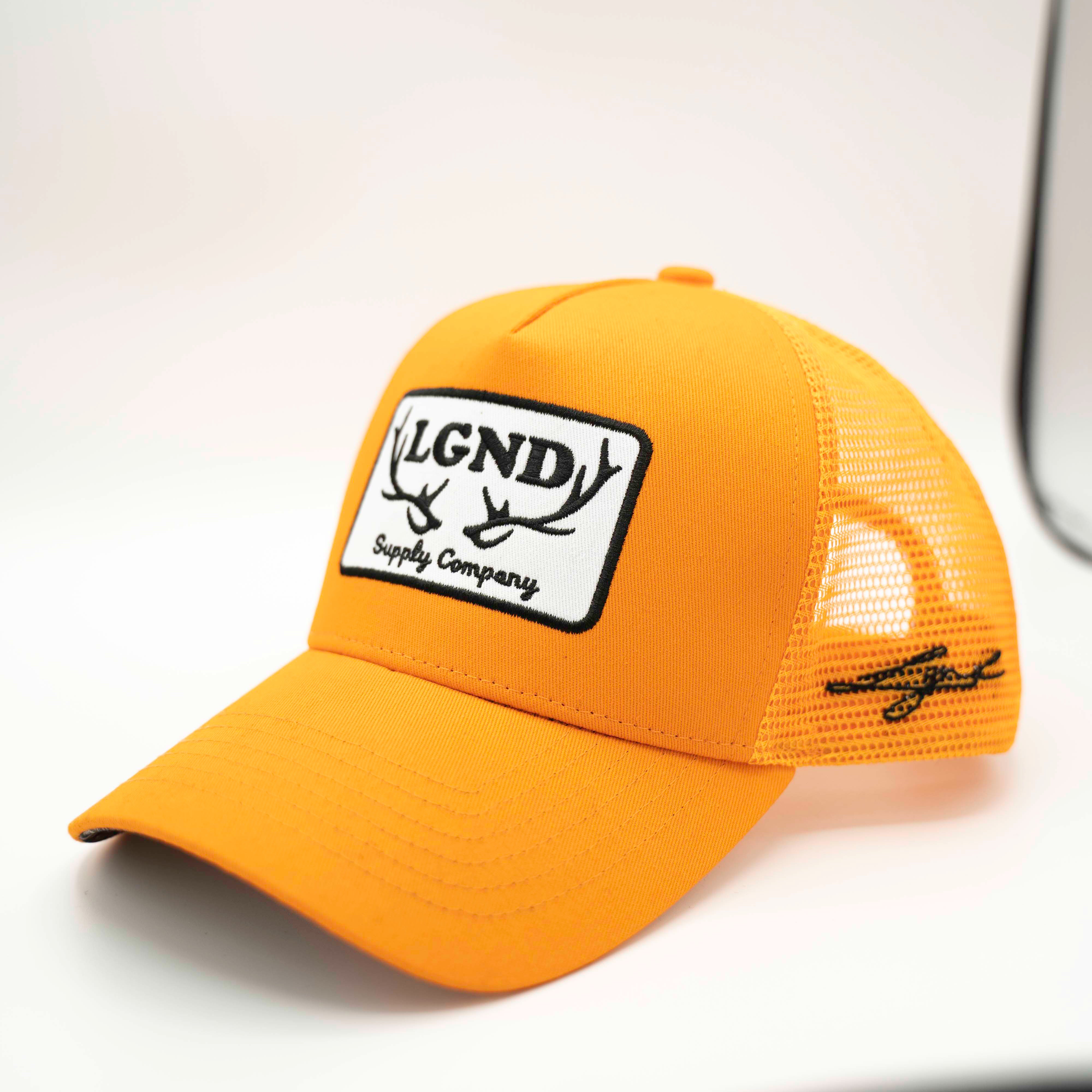 Hunter Orange Trucker Cap