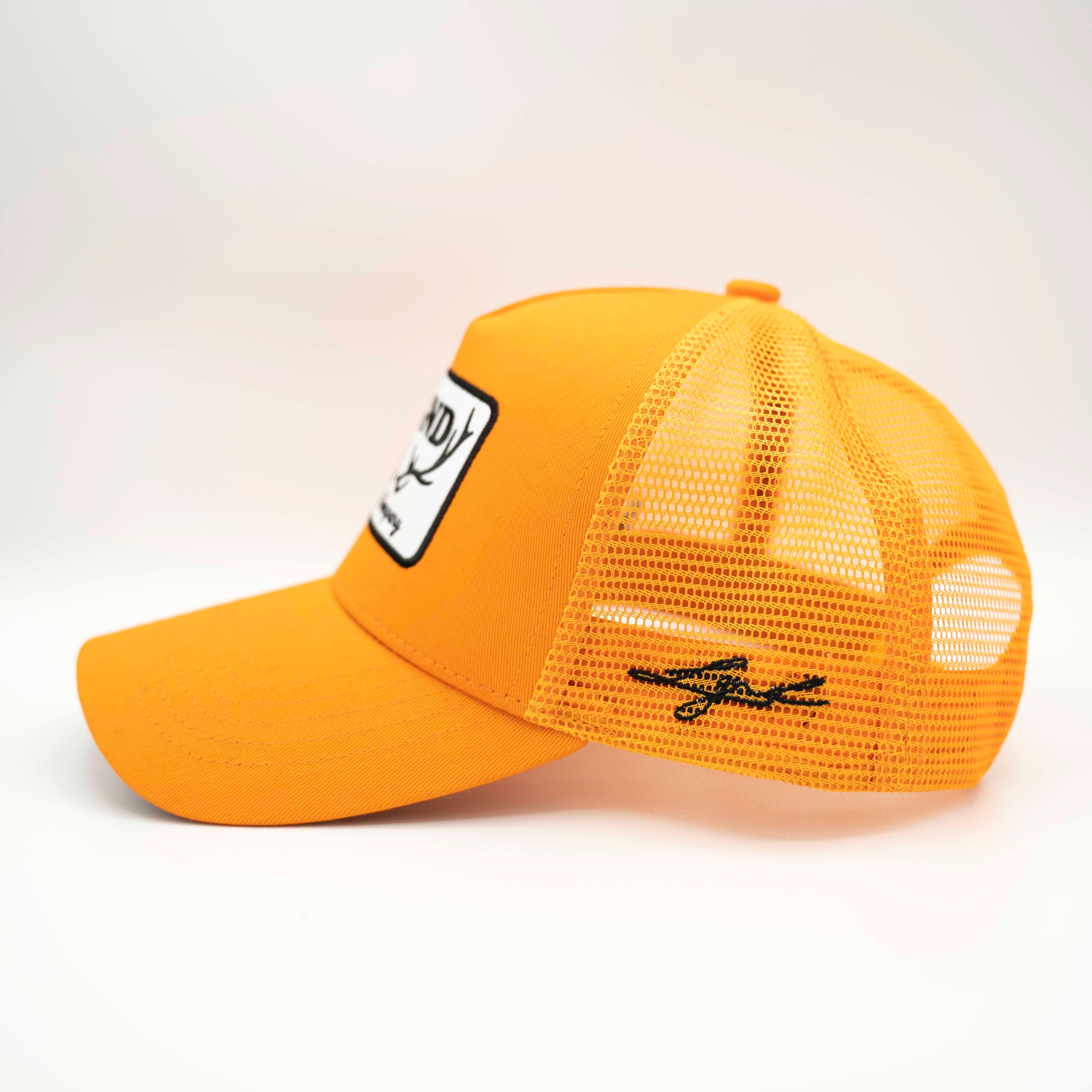 Hunter Orange Trucker Cap
