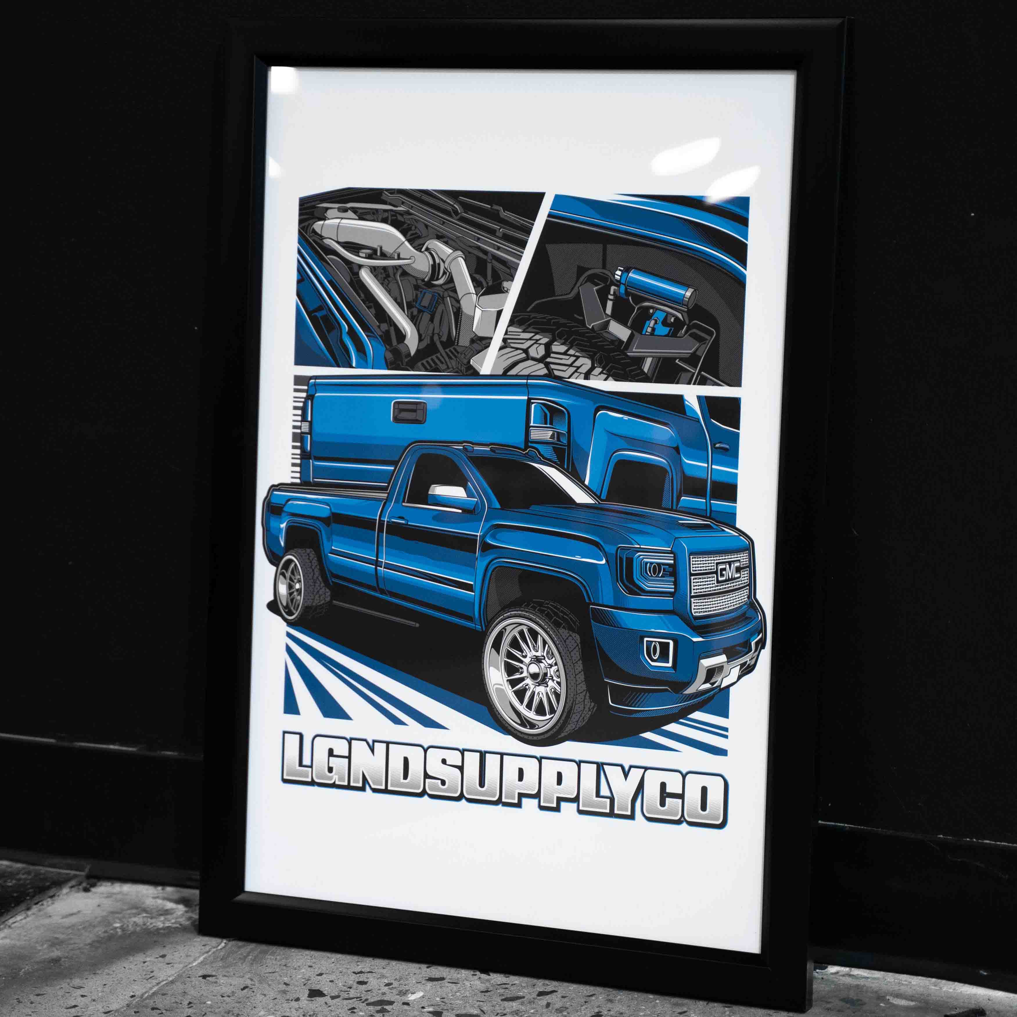 Limited LGND80 Collector’s Print