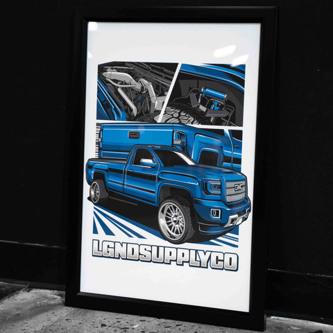 Limited LGND80 Collector’s Print