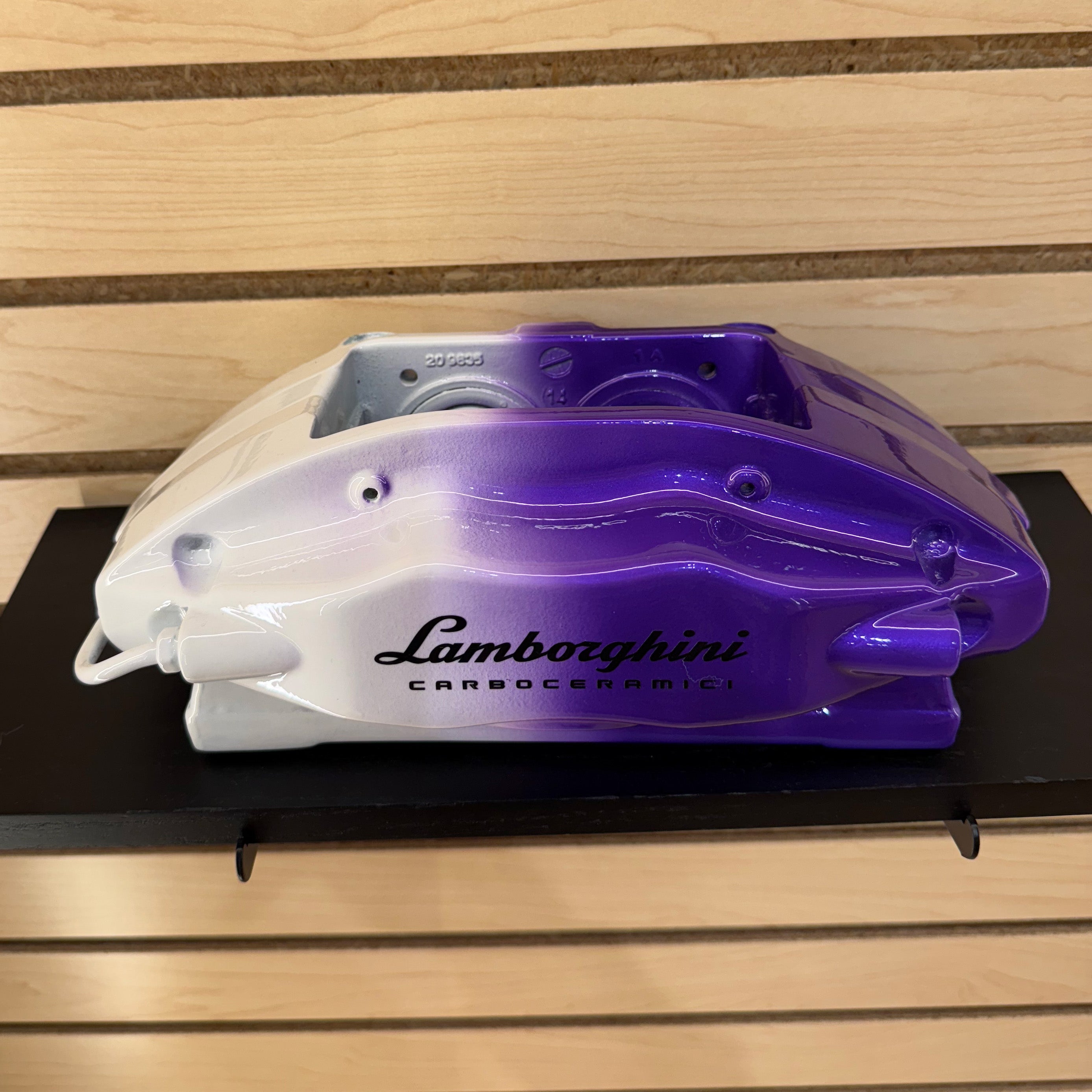 Lamborghini Huracán Caliper Art Piece — “Viola Fade Edition” (1-of-1)