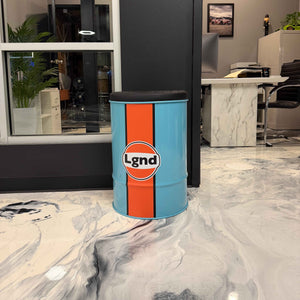 LGND Gulf-Blue Barrel Seat (Only 1 Available)