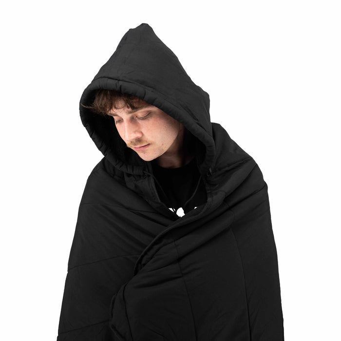 Hooded Blanket - Midnight