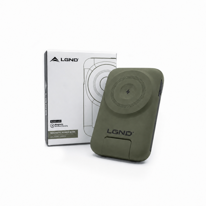 Magnetic Power Bank - Military Green