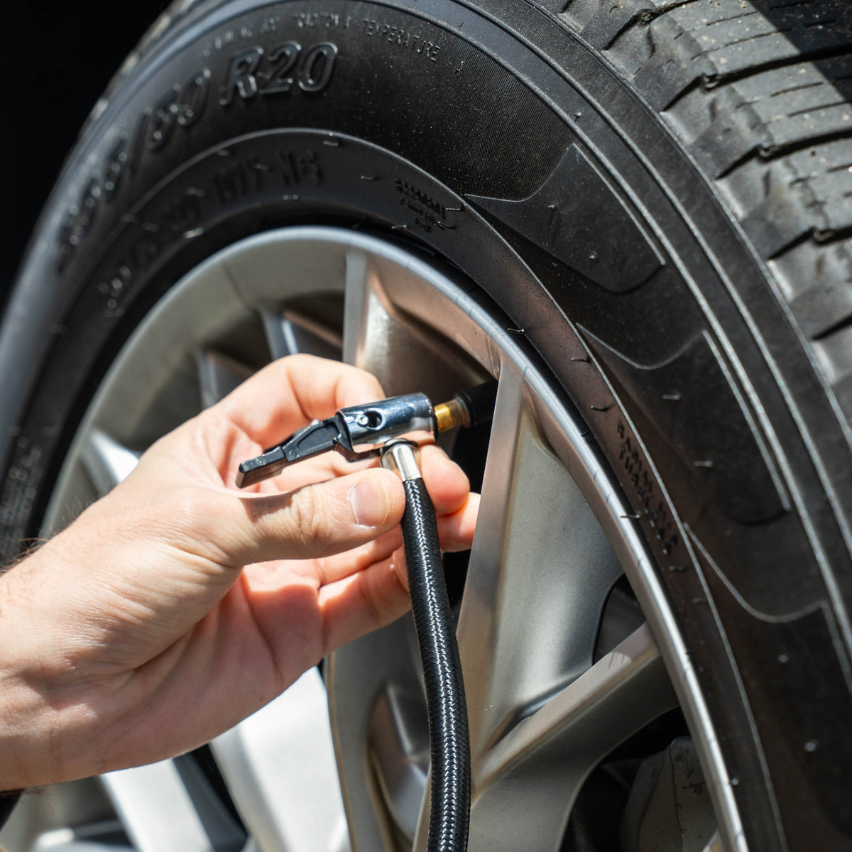 Emergency Roadside Tire Inflator