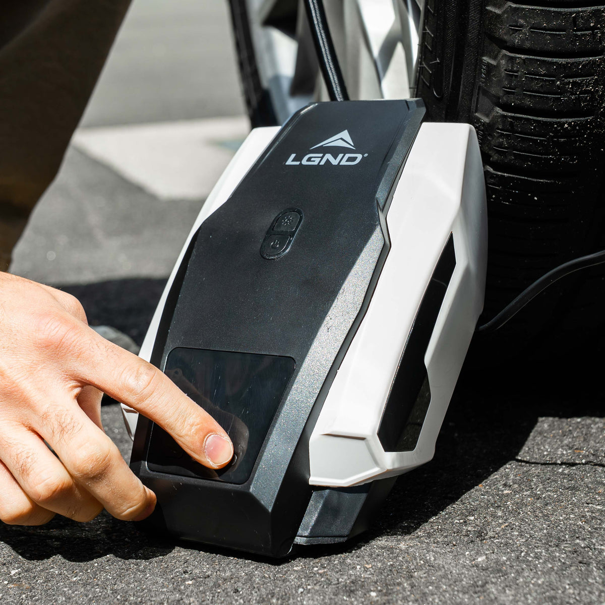 Emergency Roadside Tire Inflator