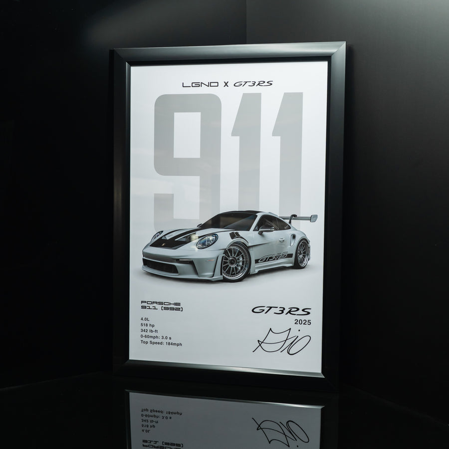 GT3RS 911 Spec Collector’s Print