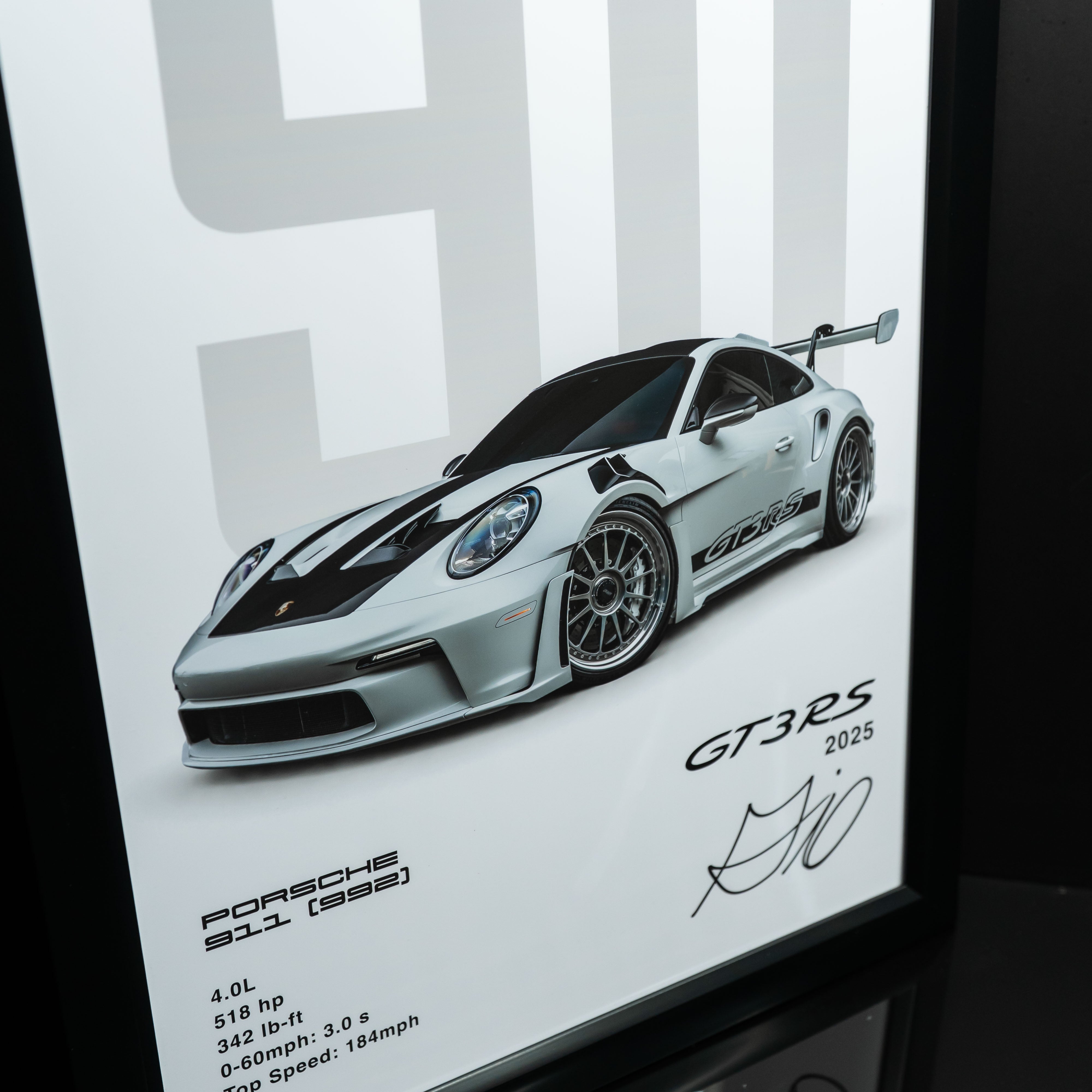 GT3RS 911 Spec Collector’s Print