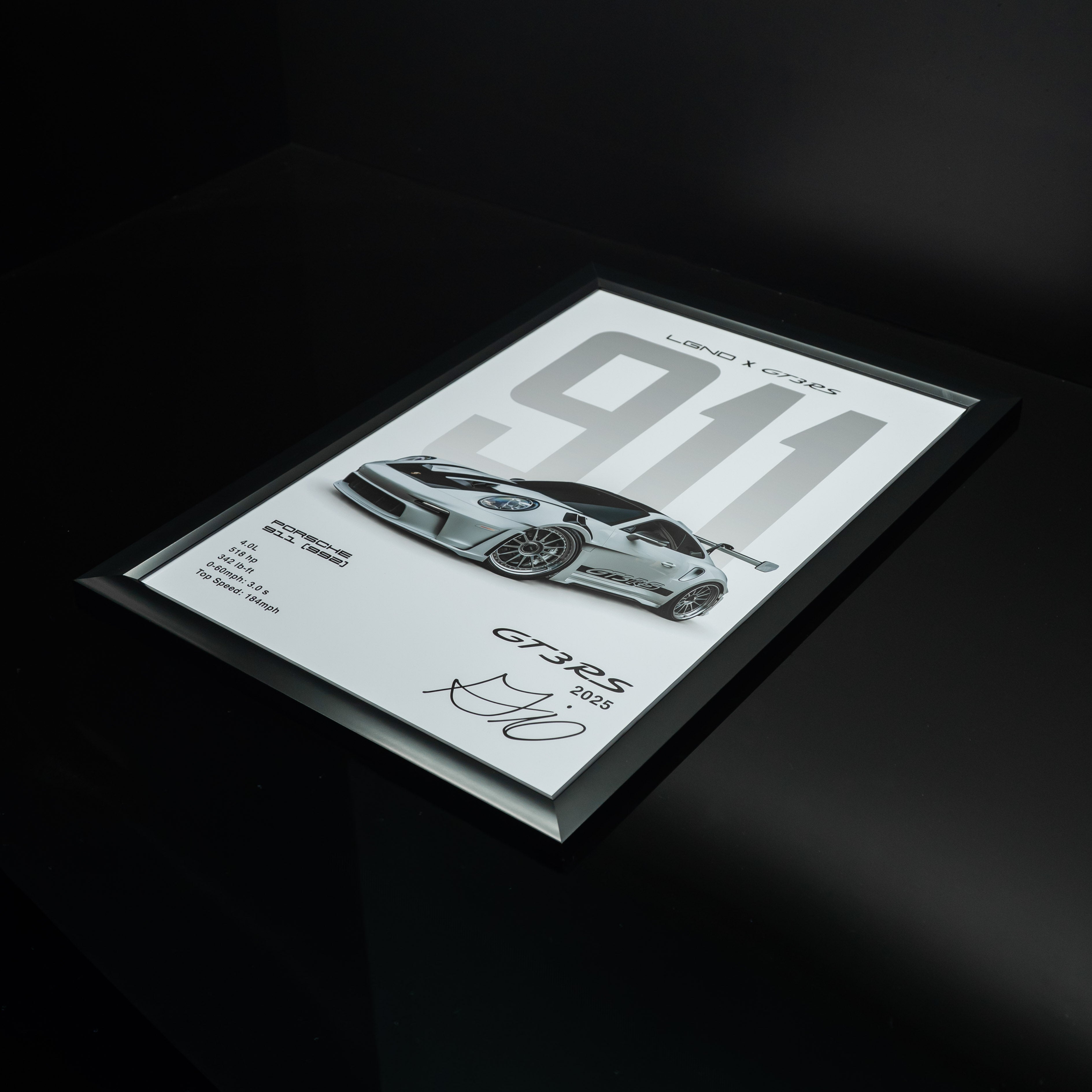 GT3RS 911 Spec Collector’s Print