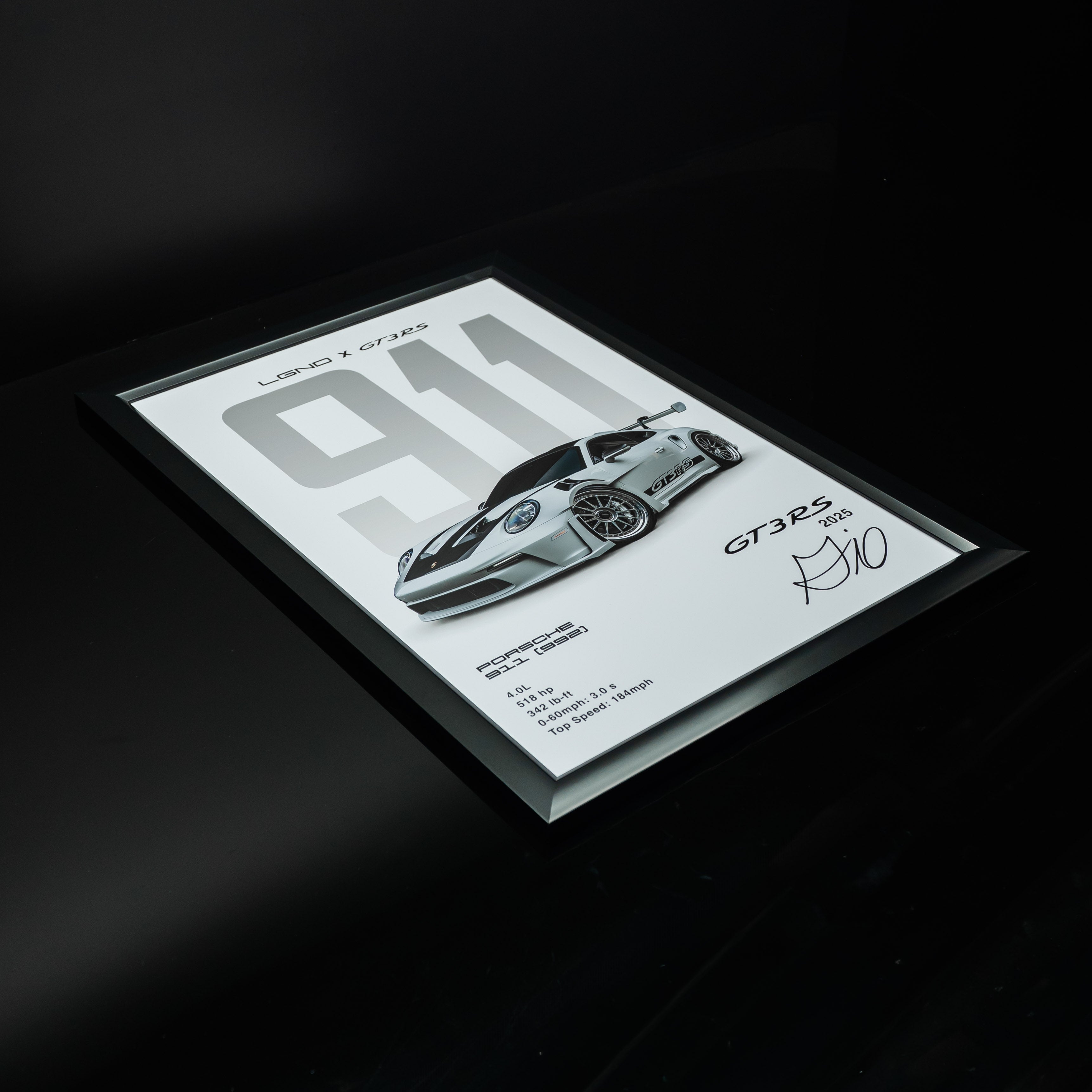 GT3RS 911 Spec Collector’s Print