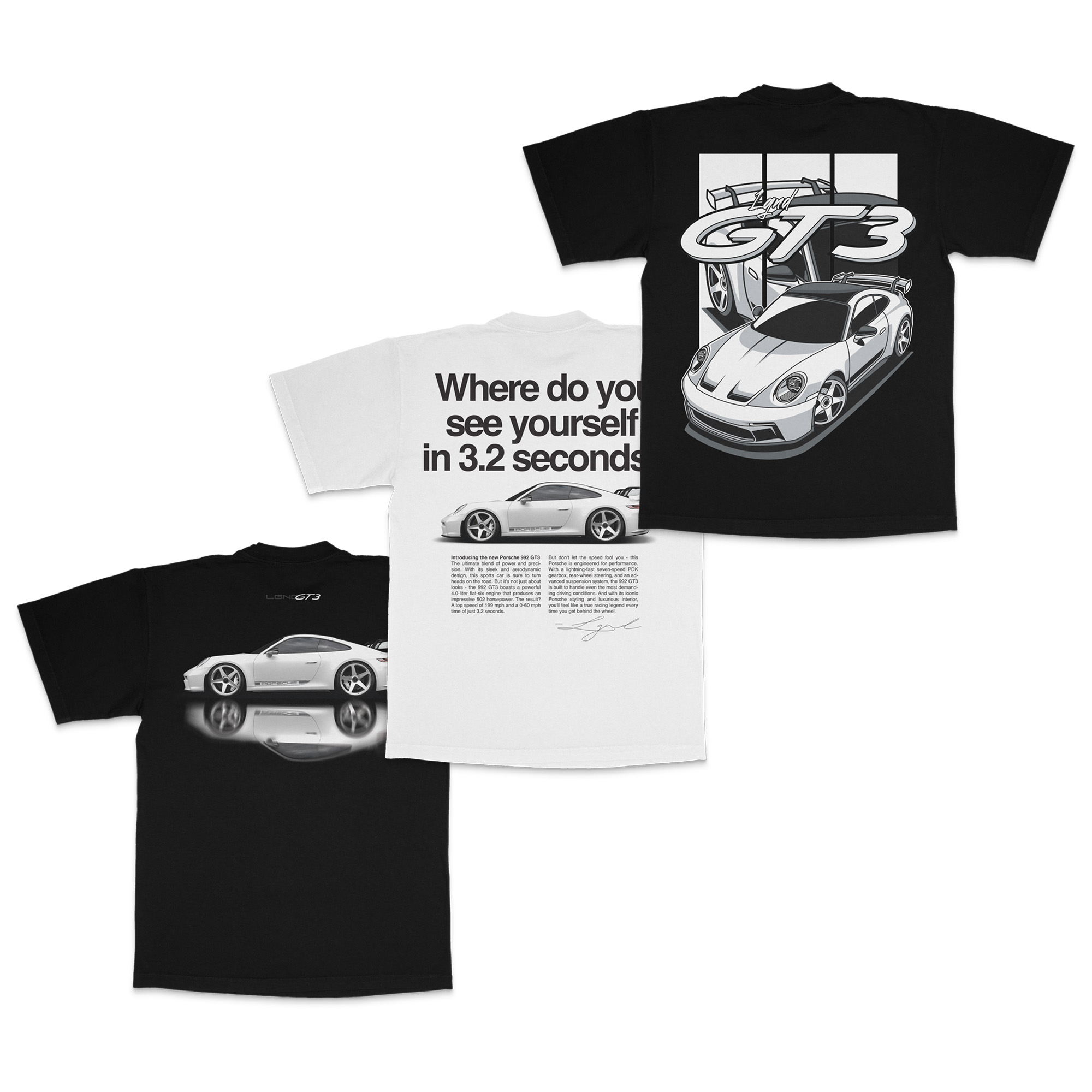 Limited Porsche Tee Bundle