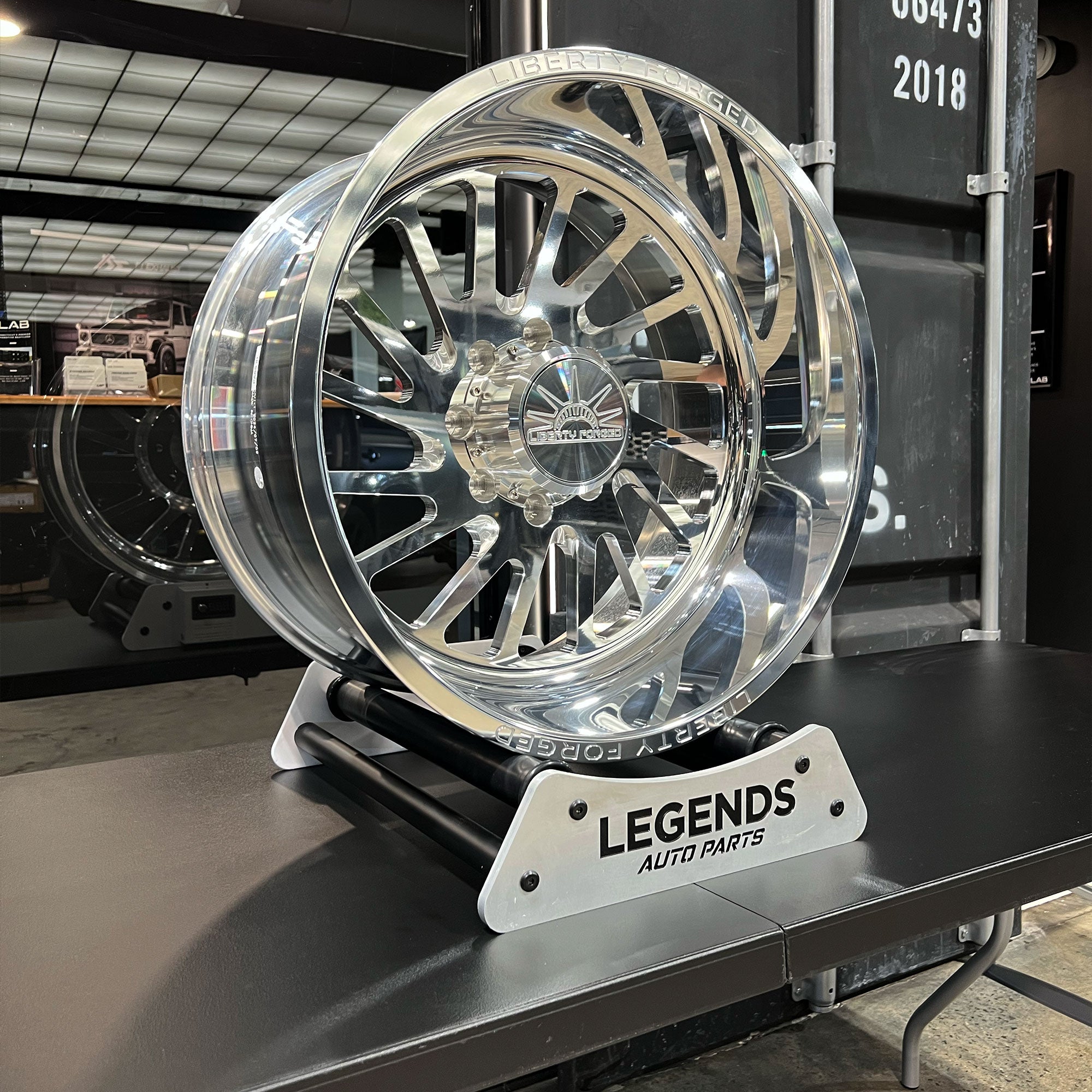 Legends Wheel Display Stand™ — Only 5 Available (Includes Mystery Display Wheel)