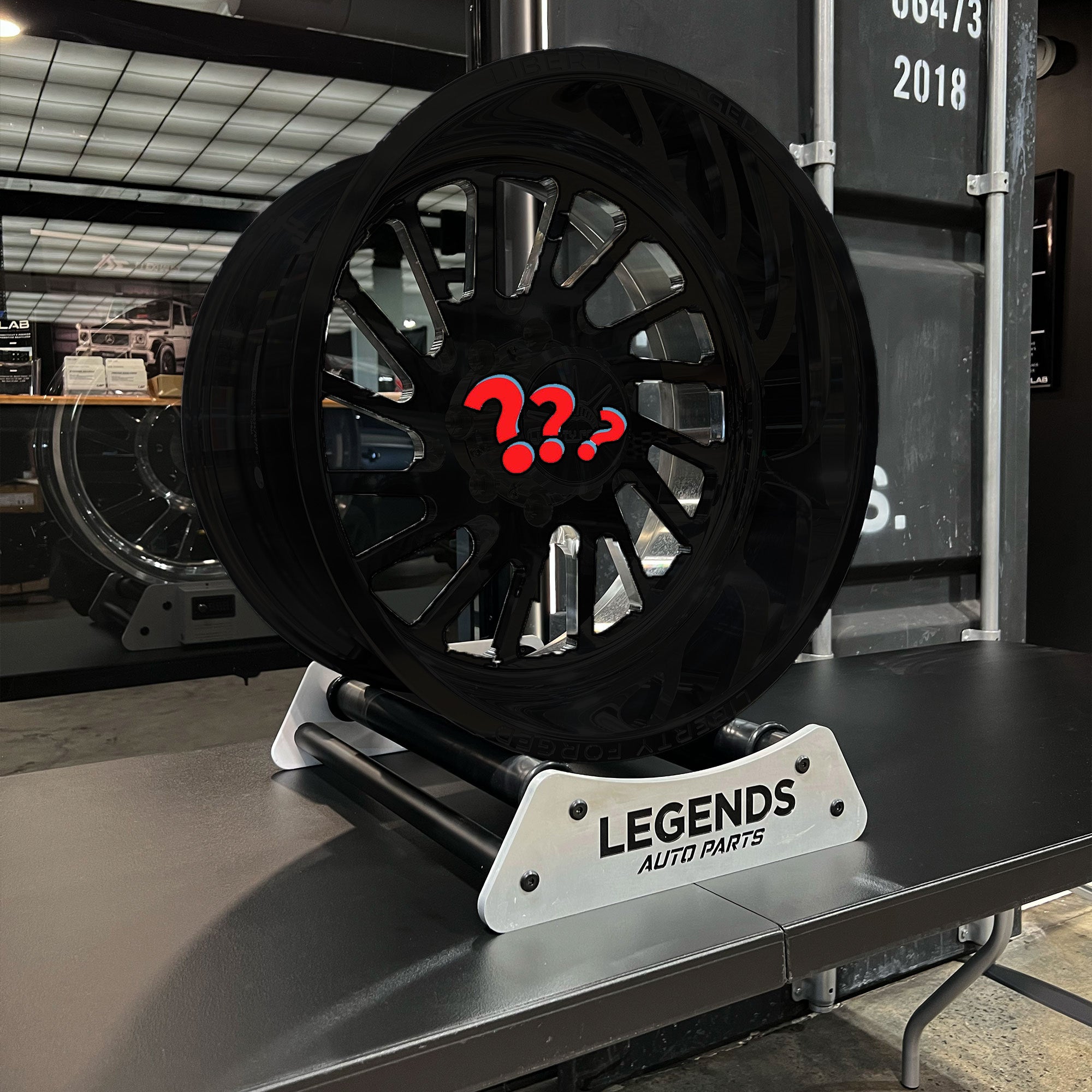 Legends Wheel Display Stand™ — Only 5 Available (Includes Mystery Display Wheel)