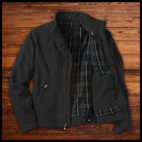 Blackout Duck Cloth Flannel-Lined Work Jacket secondary image