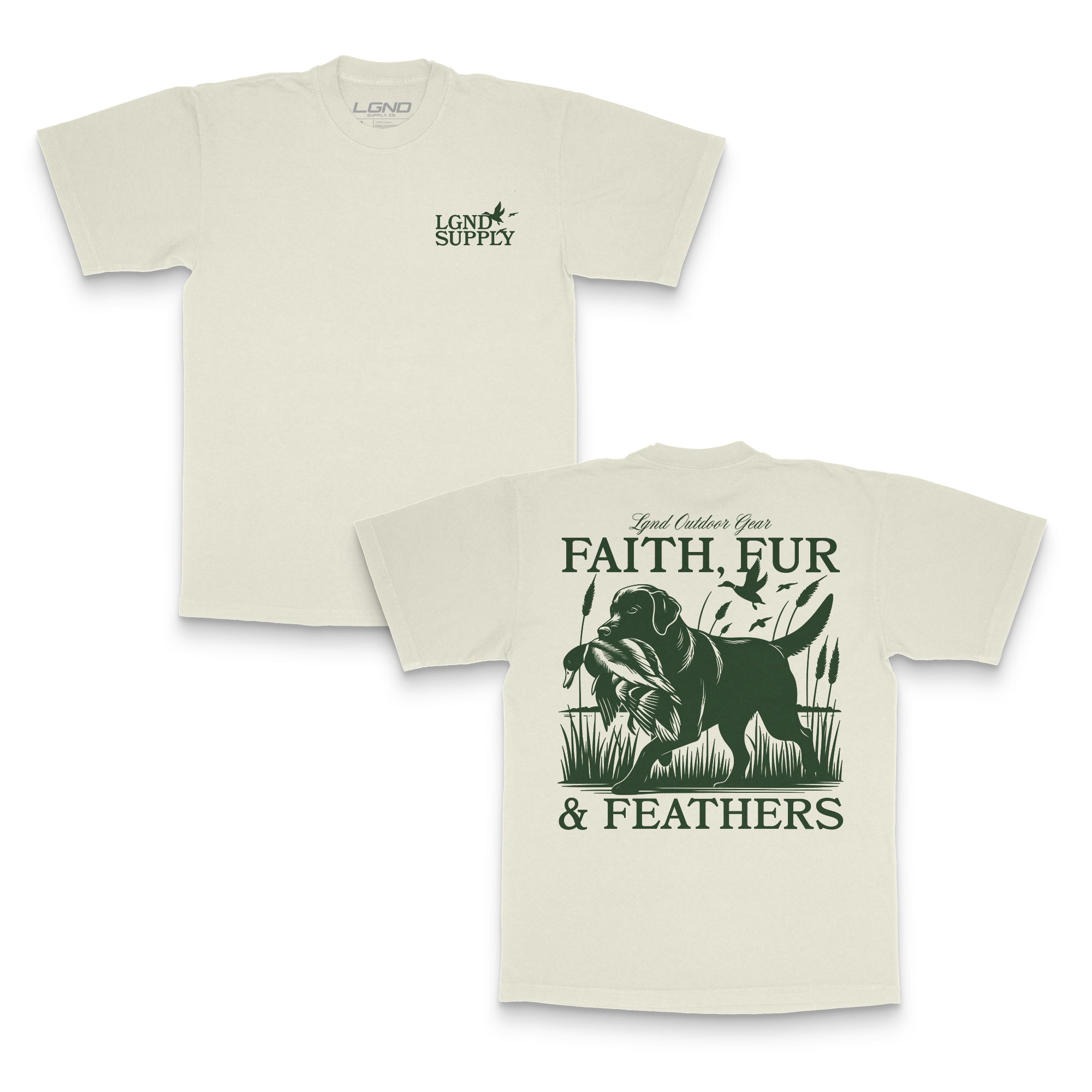 Faith Fur Feathers Tee