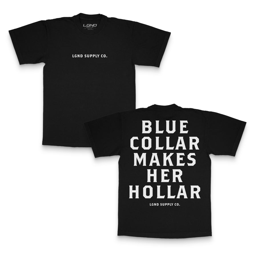 Blue Collar Tee - Black