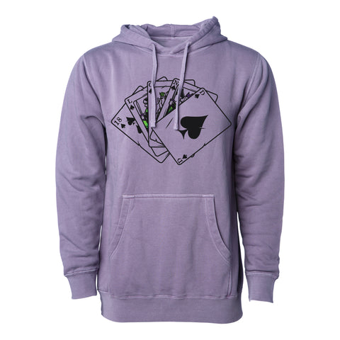 Royal Flush Pigment-Dyed Hoodie