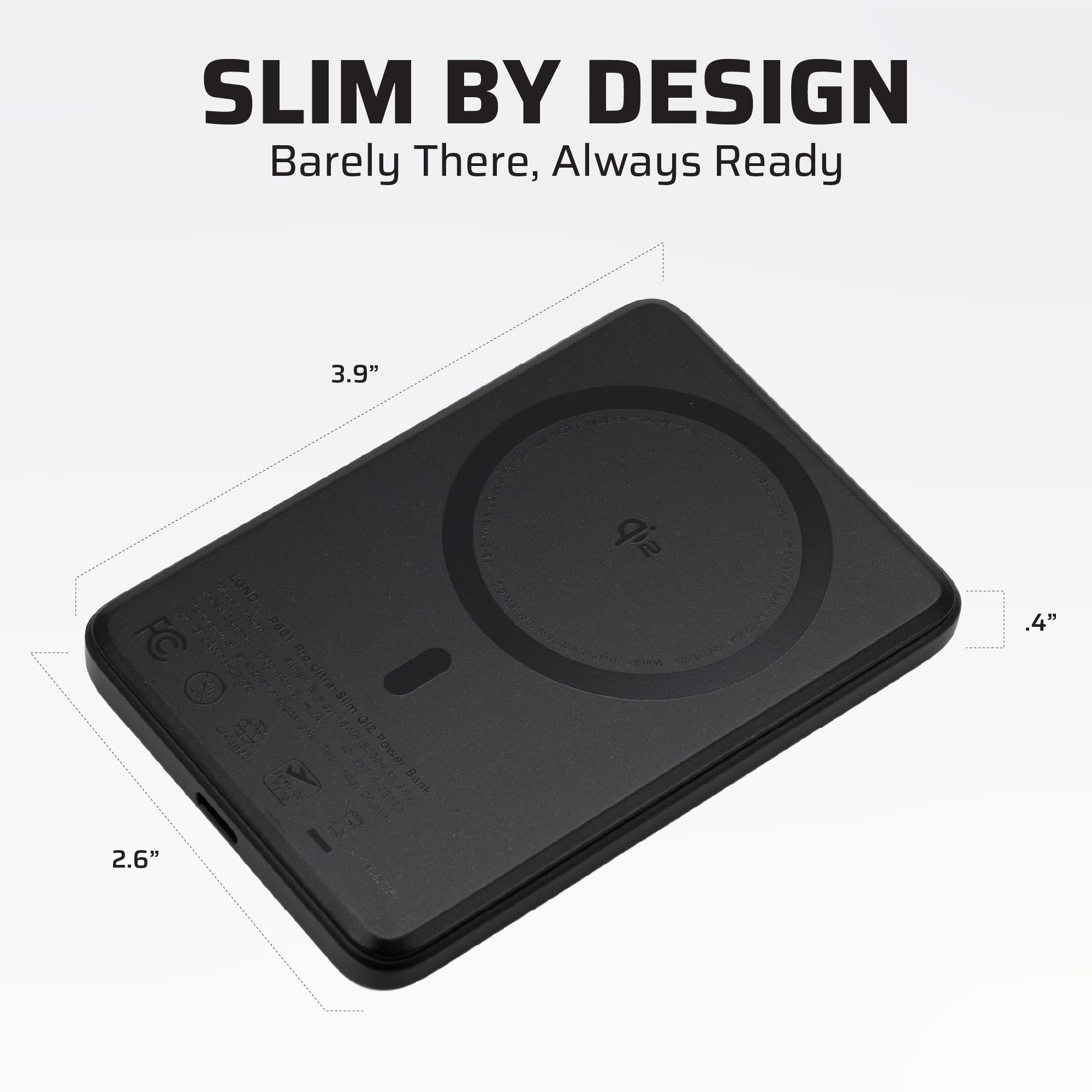 Slim Magnetic Power Bank