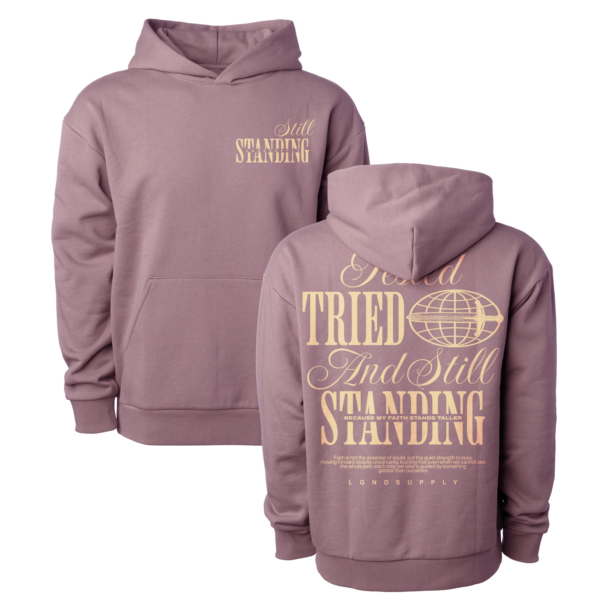 Still Standing Oversized Hoodie