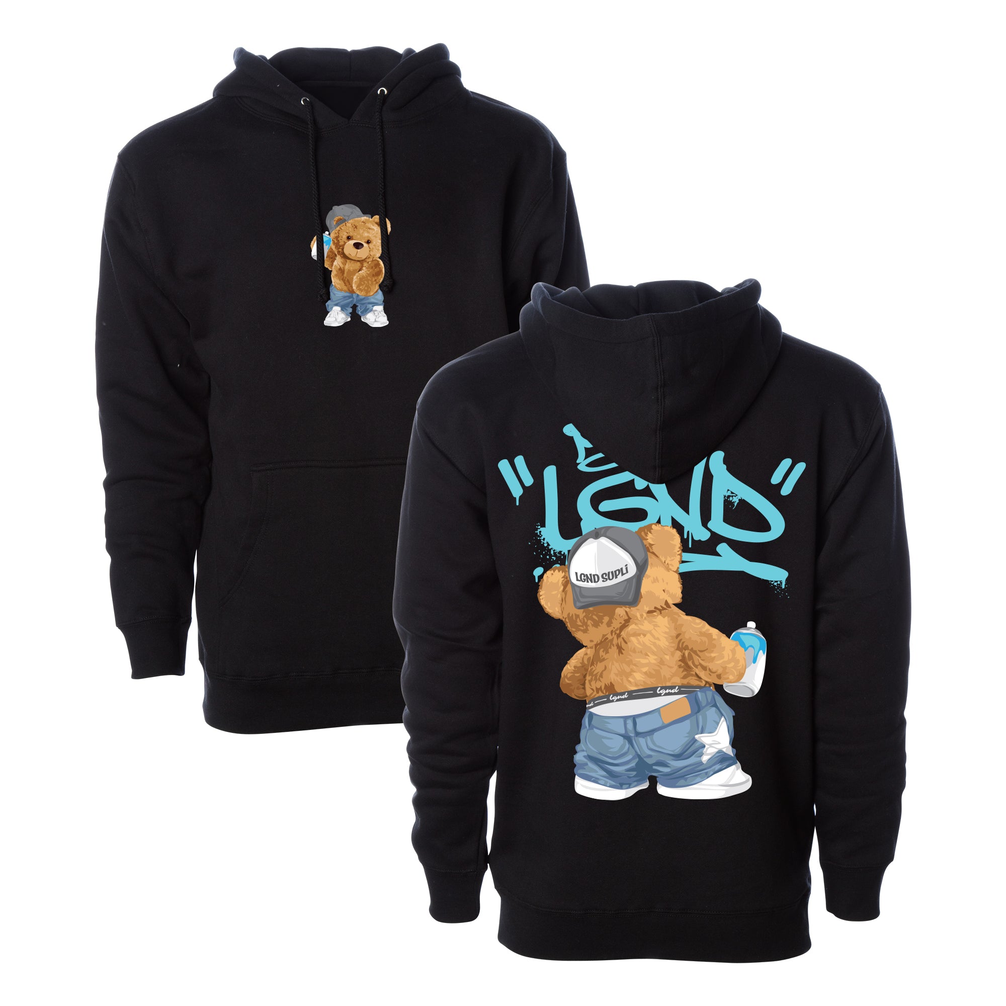 Tagger Bear Heavyweight Hoodie