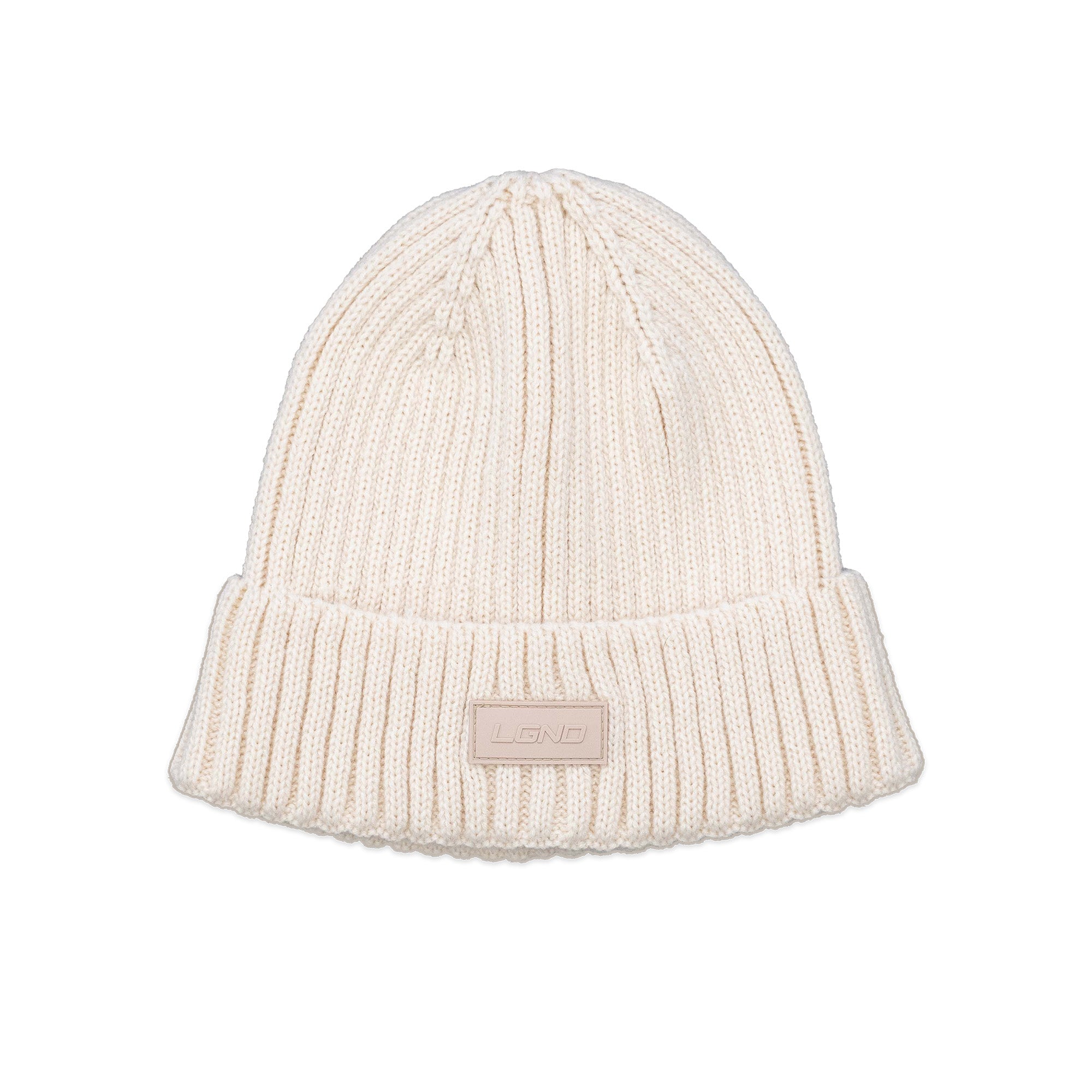 Tan Jacquard Beanie