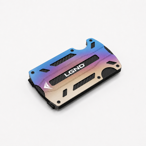 Tactical Wallet - Aircraft Grade Aluminum - Burnt Titanium
