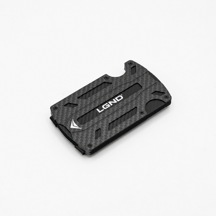 Tactical Wallet — Aircraft-Grade Aluminum - Carbon