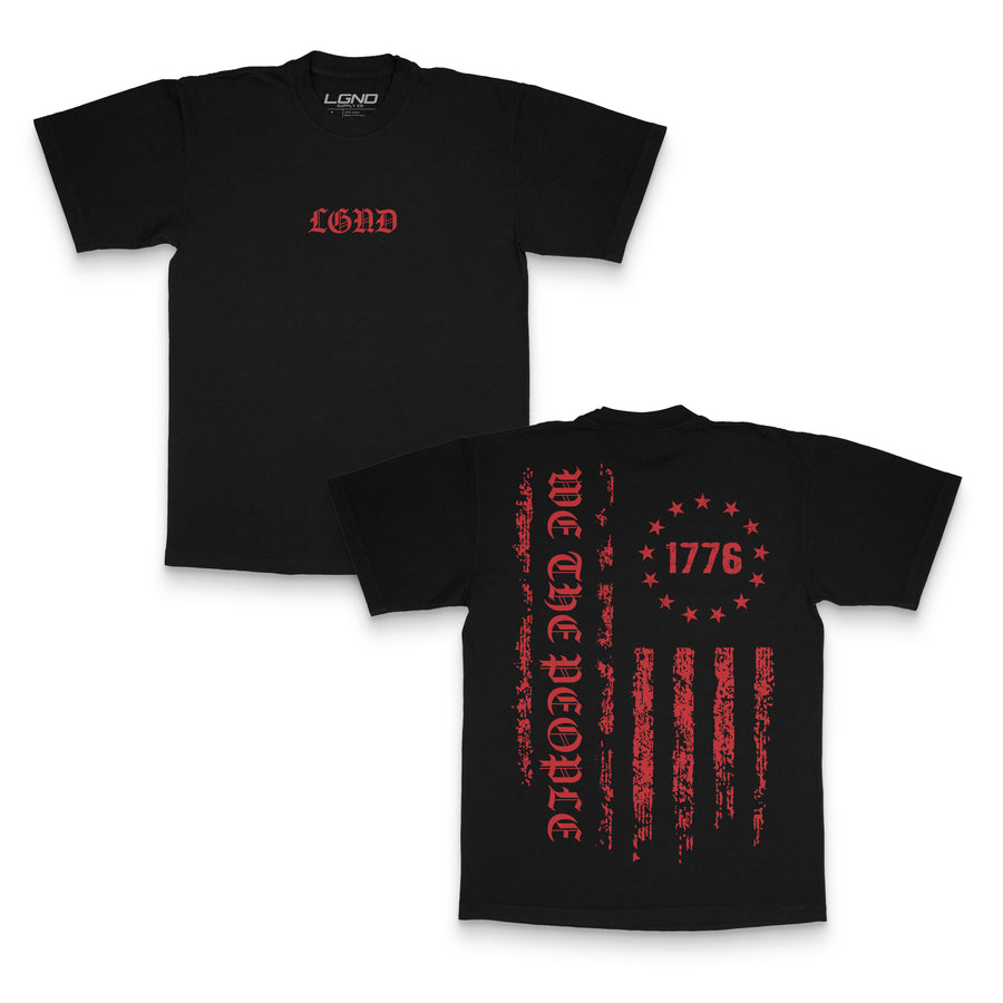 1776 Reborn Tee - Black