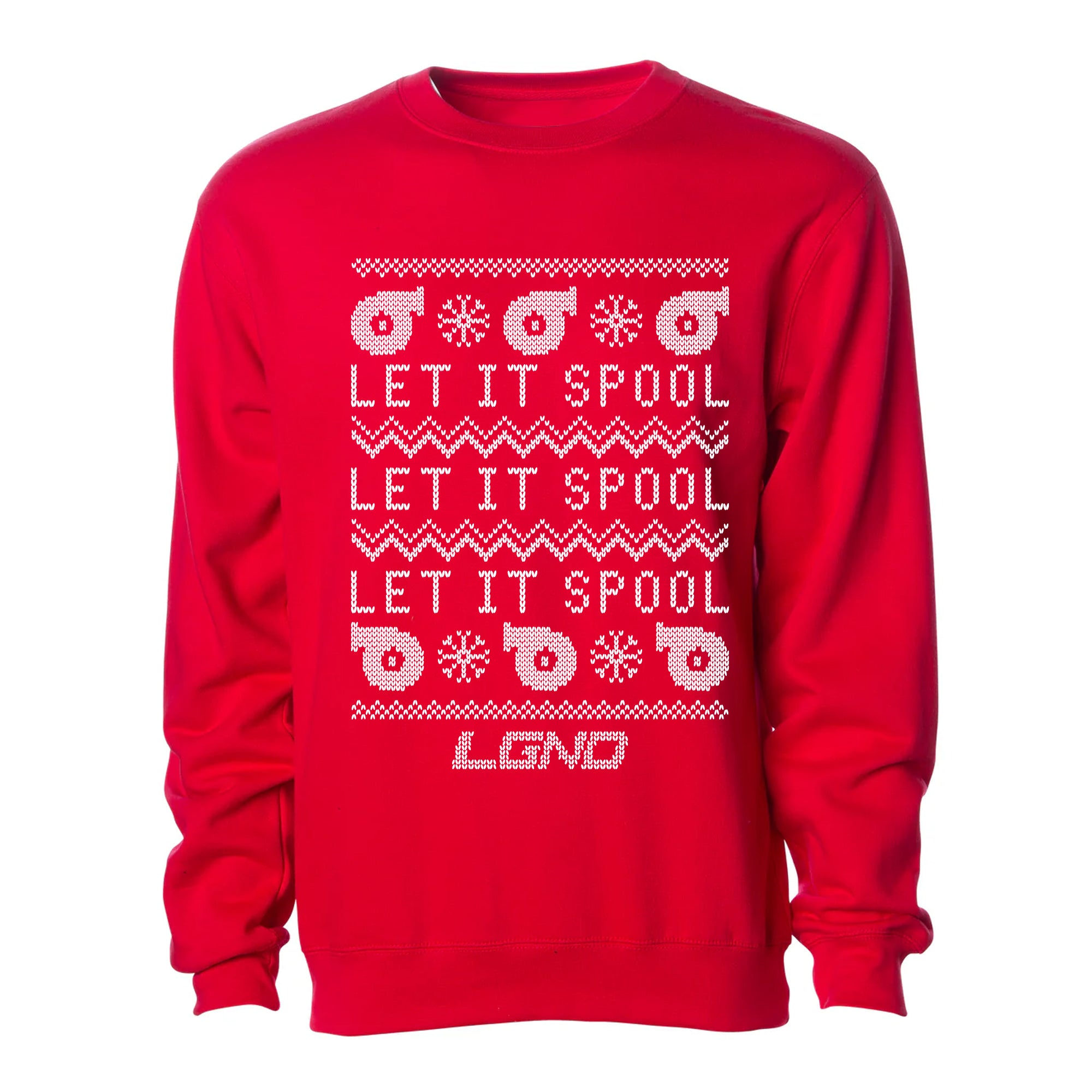 Let It Spool Holiday Sweater